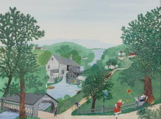 Anna Mary Robertson (Grandma) Moses - The Oaks