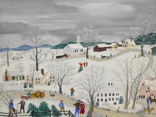 Anna Mary Robertson (Grandma) Moses - We Goe For A Walk