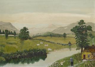 Anna Mary Robertson (Grandma) Moses - Where The Muddy Missouri Rolls