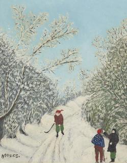 Anna Mary Robertson Moses - Around the Bend