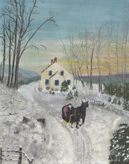 Anna Mary Robertson Moses - Going to Town