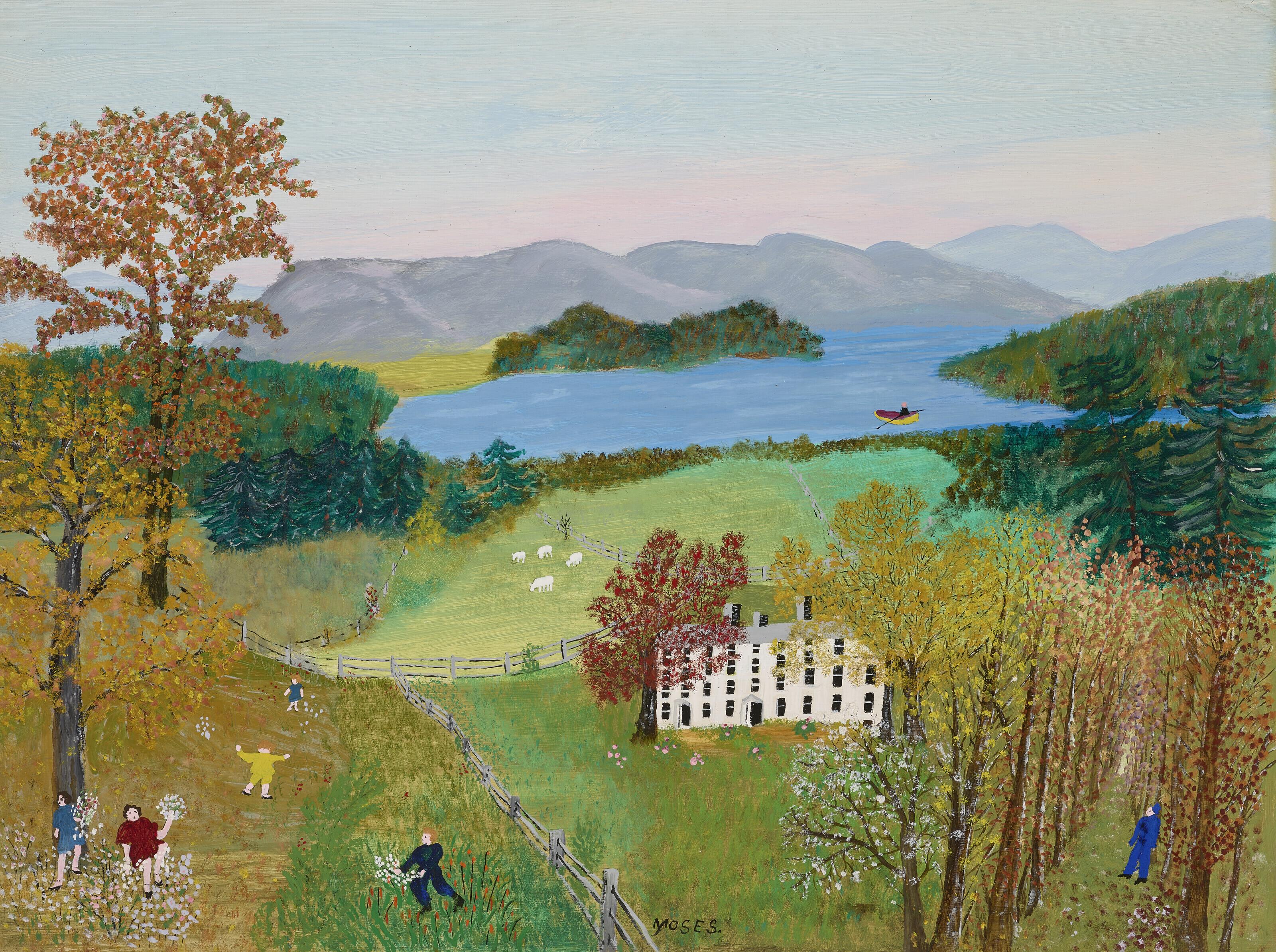 Anna Mary Robertson Moses - In the Woods