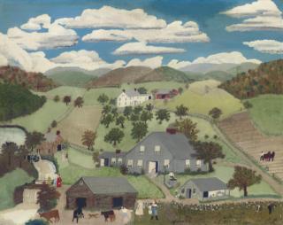 Anna Mary Robertson Moses - Old Oaken Bucket