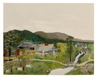 Anna Mary Robertson Moses - The Home of Hezekiah King