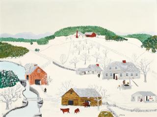 Anna Mary Robertson Moses - The Old Oaken Bucket