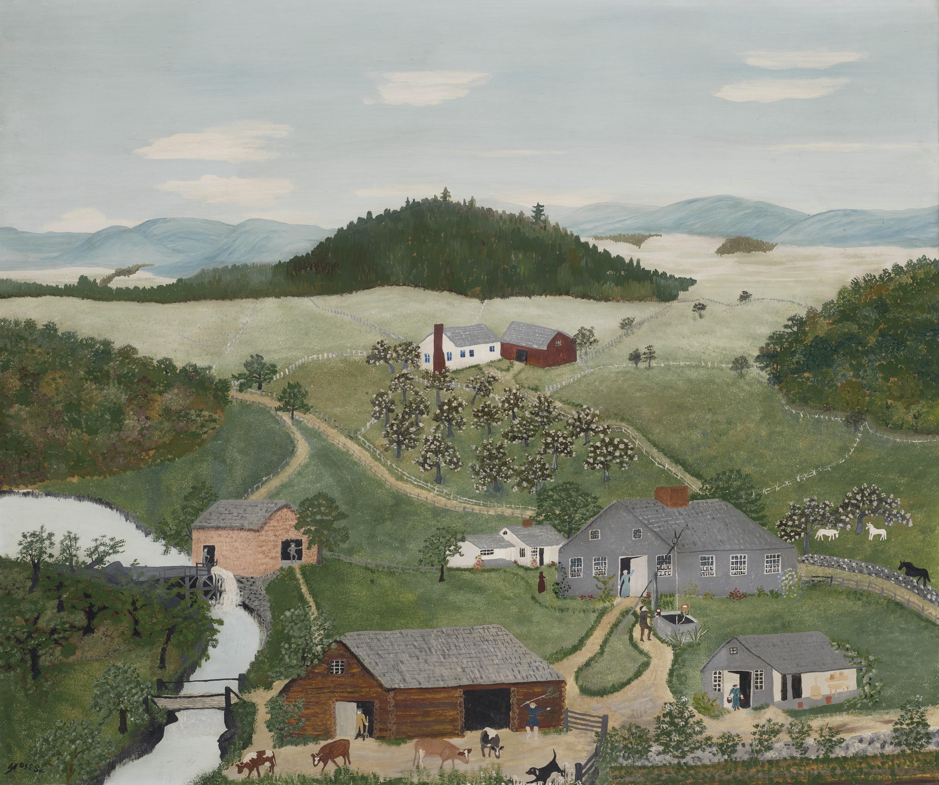 Anna Mary Robertson Moses - The Old Oaken Bucket