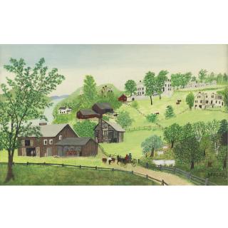 Anna Mary Robertson Moses - The Plantation