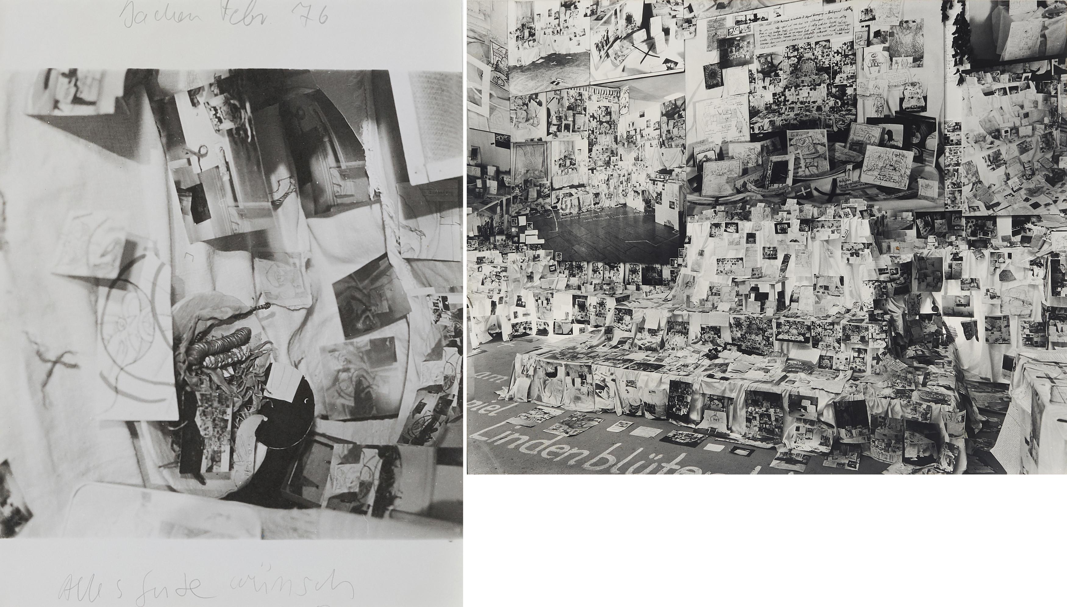 Anna Oppermann - Konvolut von 2 Fotografien.