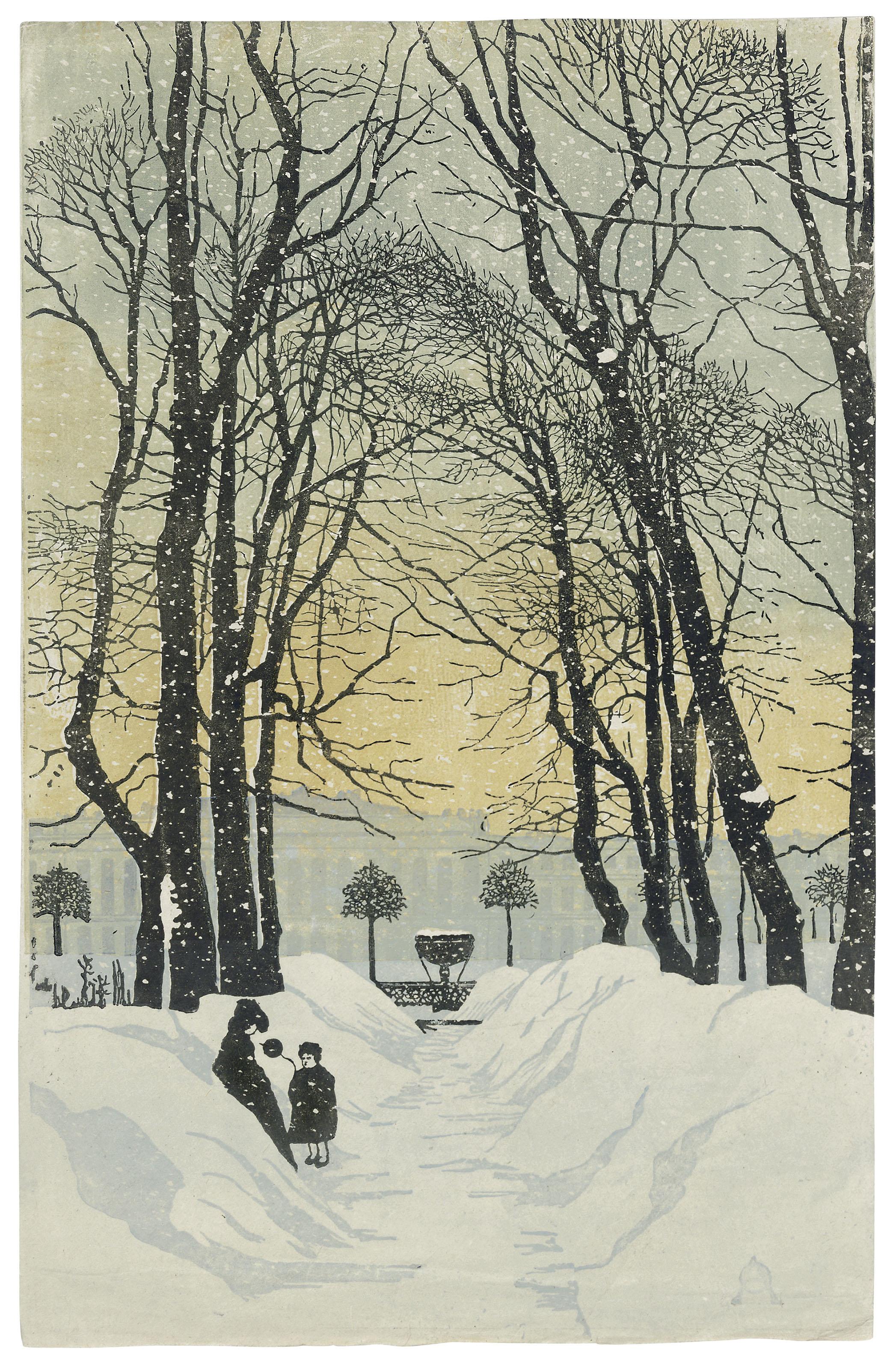 Anna Ostroumova-Lebedeva - The Summer Garden; Fireworks in Paris; Venice; Choristers and Eight views of St Petersburg