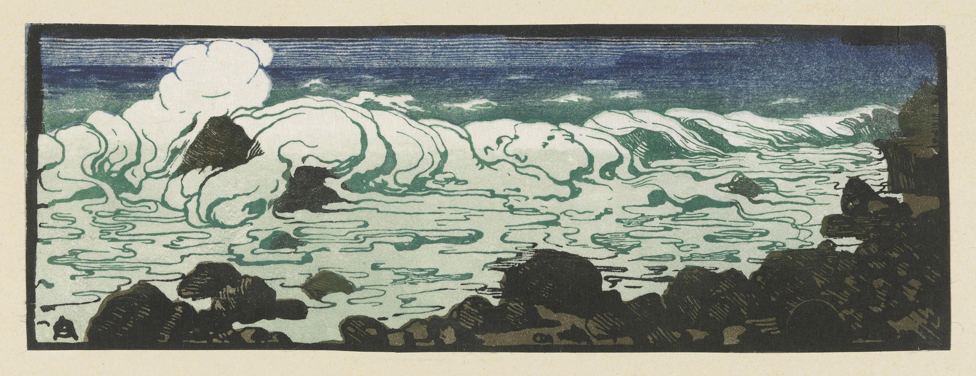 Anna Ostroumova-Lebedeva - The wave; and Nine other views of the countryside