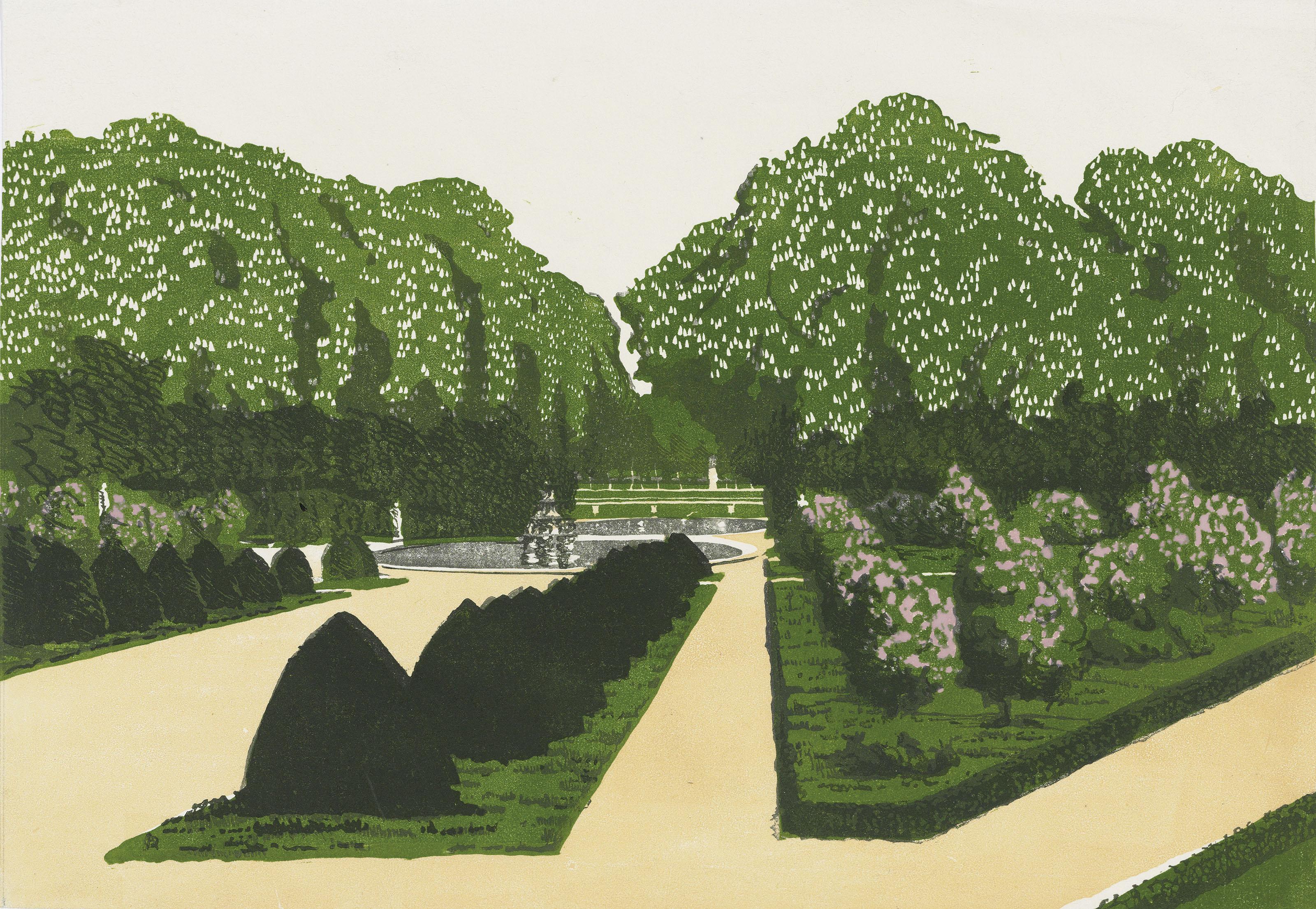 Anna Ostroumova-Lebedeva - Versailles; Eight views of St Petersburg and Four landscapes