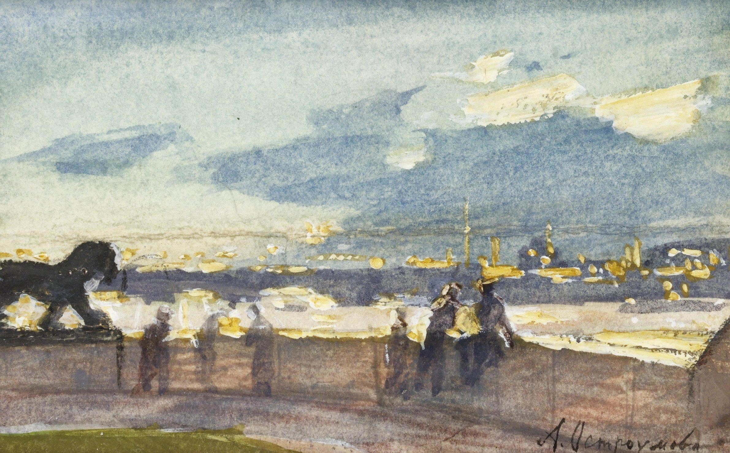 Anna Ostroumova-Lebedeva - Vy från St Petersburg