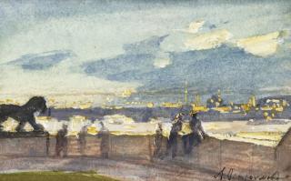 Anna Ostroumova-Lebedeva - Vy från St Petersburg