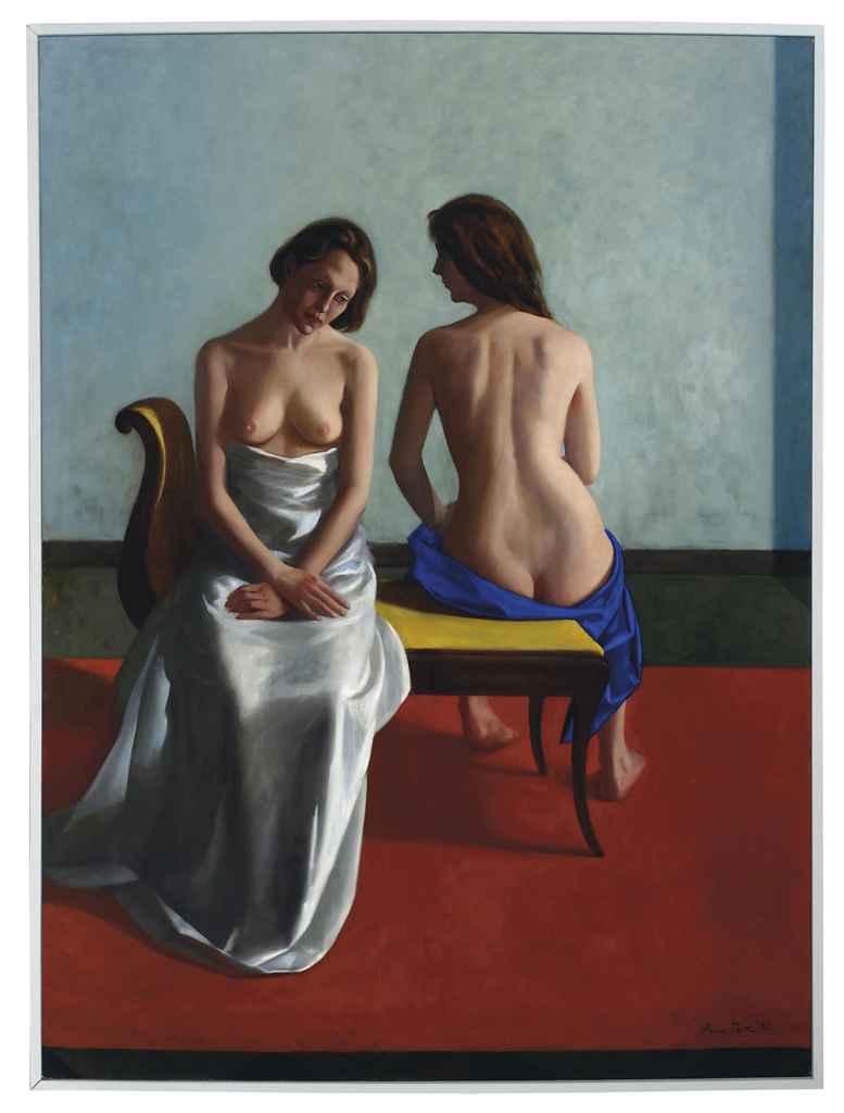 Anna Paik - Seated female nudes