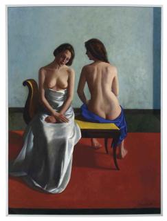 Anna Paik - Seated female nudes