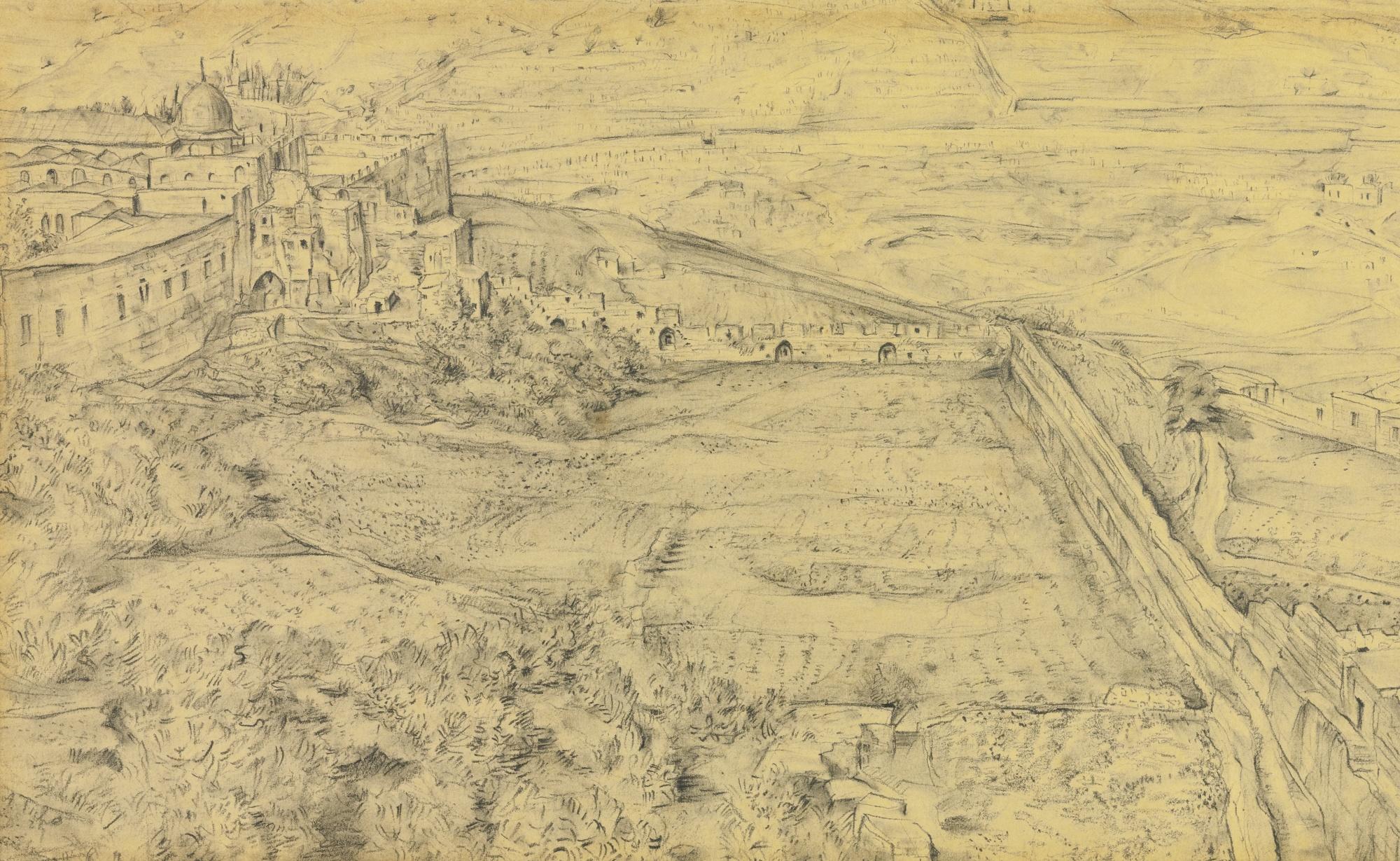 Anna Ticho - Jerusalem: The Old City