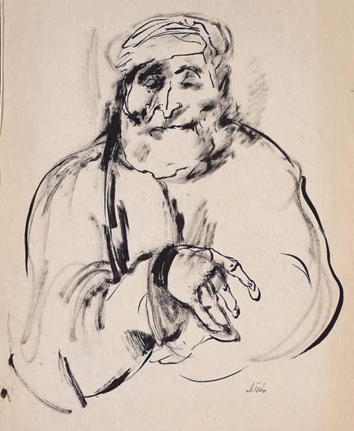 Anna Ticho - Portrait of an Old Man