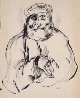 Anna Ticho - Portrait of an Old Man