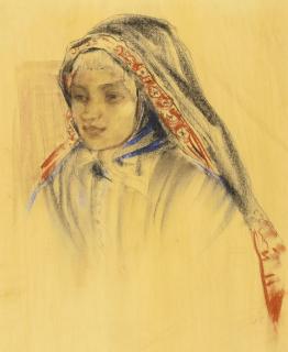 Anna Ticho - The Yemenite Girl
