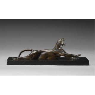 Anna Vaughan Hyatt Huntington - Yawning Tiger