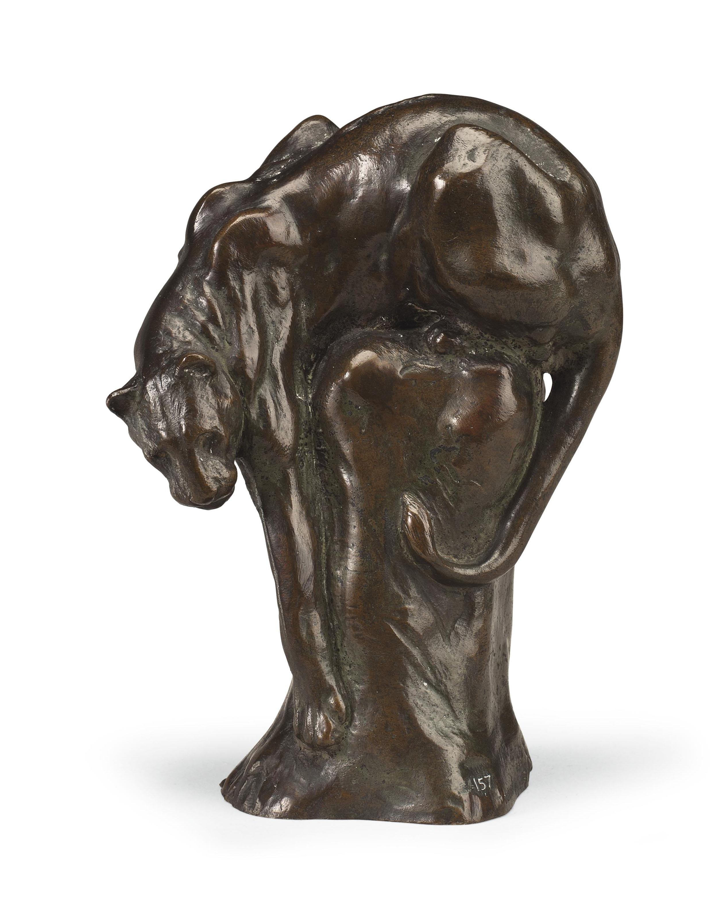 Anna Vaughn Hyatt Huntington - \'Descending Panther\'