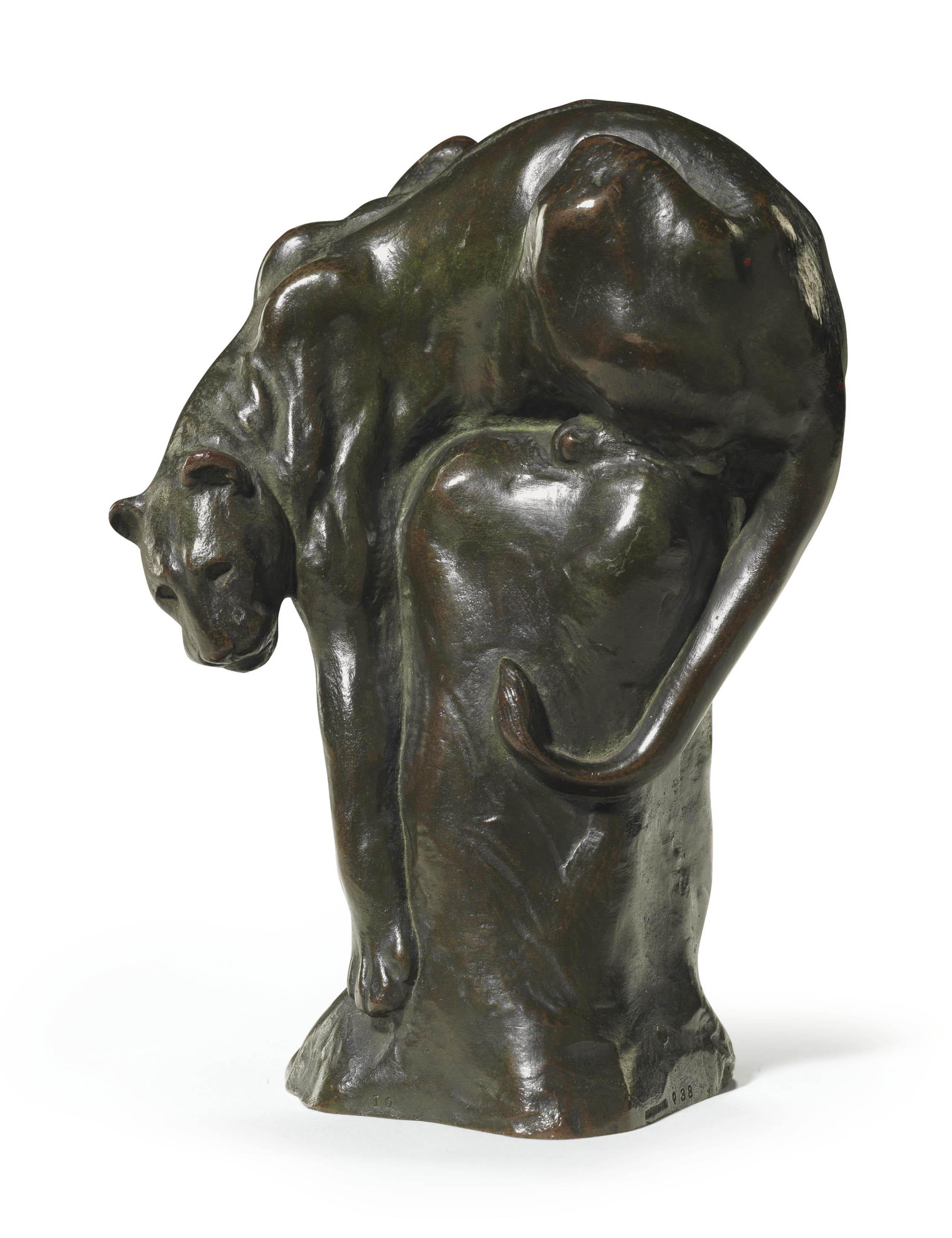 Anna Vaughn Hyatt Huntington - \'Descending Panther\'