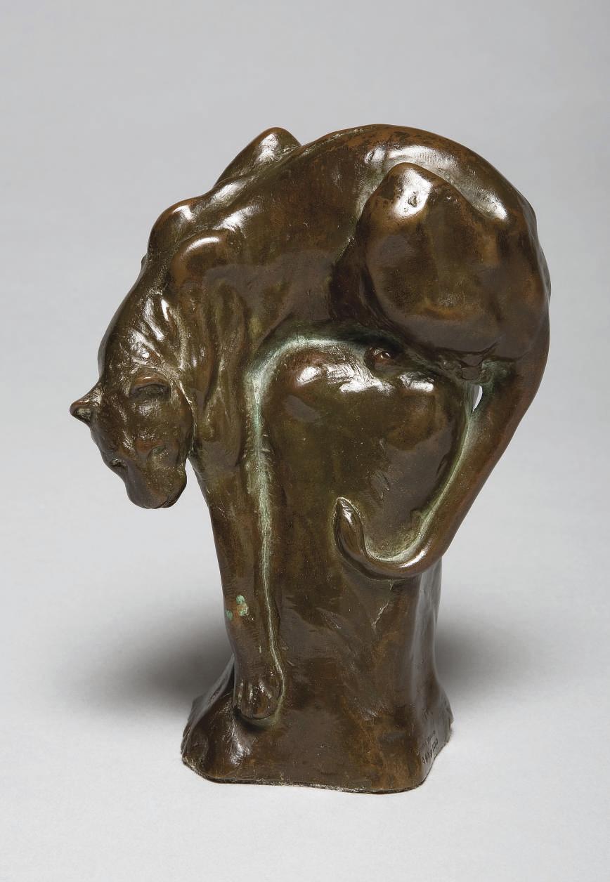 Anna Vaughn Hyatt Huntington - \'Descending Panther\'