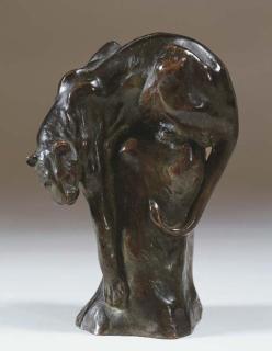 Anna Vaughn Hyatt Huntington - Descending Panther