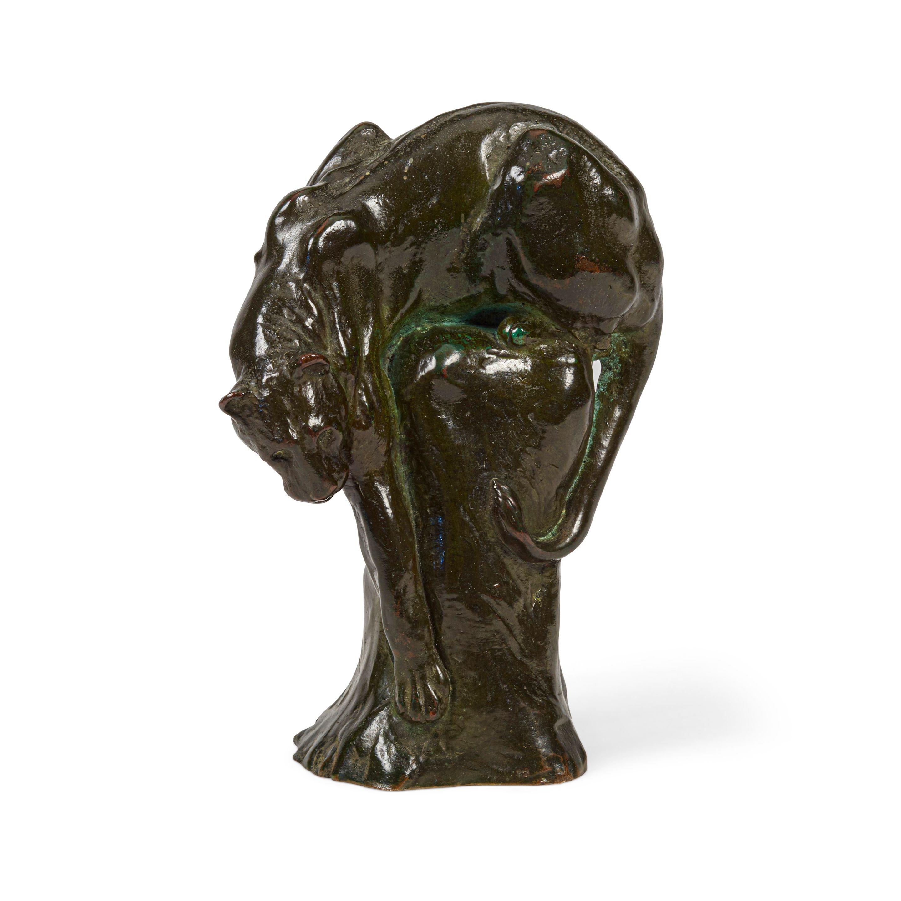 Anna Vaughn Hyatt Huntington - Jaguar Reaching (Panther)