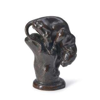 Anna Vaughn Hyatt Huntington - Reaching Jaguar