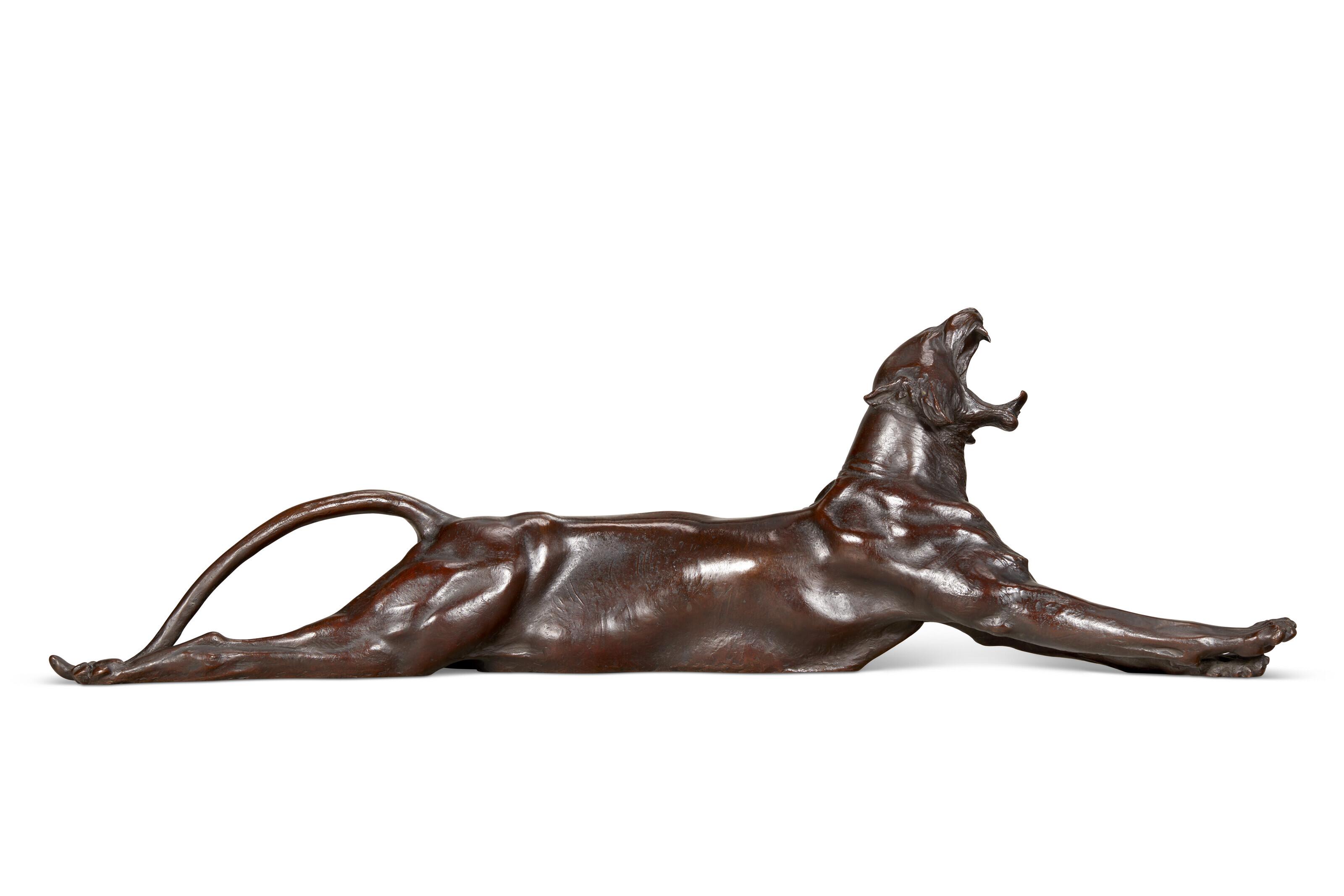 Anna Vaughn Hyatt Huntington - Yawning Tiger