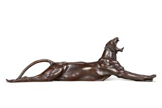 Anna Vaughn Hyatt Huntington - Yawning Tiger