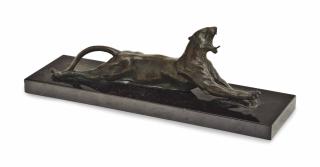 Anna Vaughn Hyatt Huntington - Yawning Tiger