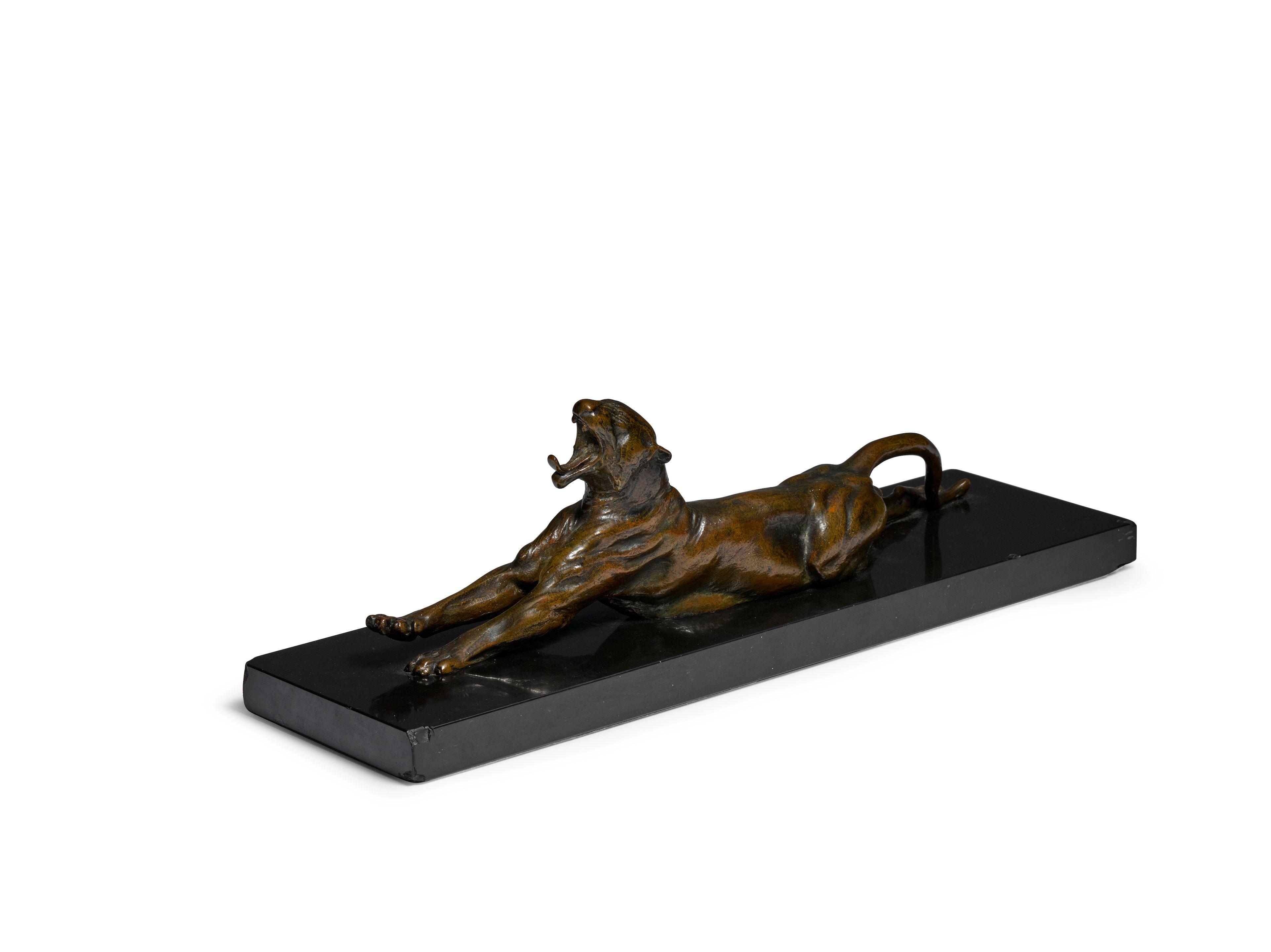 Anna Vaughn Hyatt Huntington - Yawning Tiger