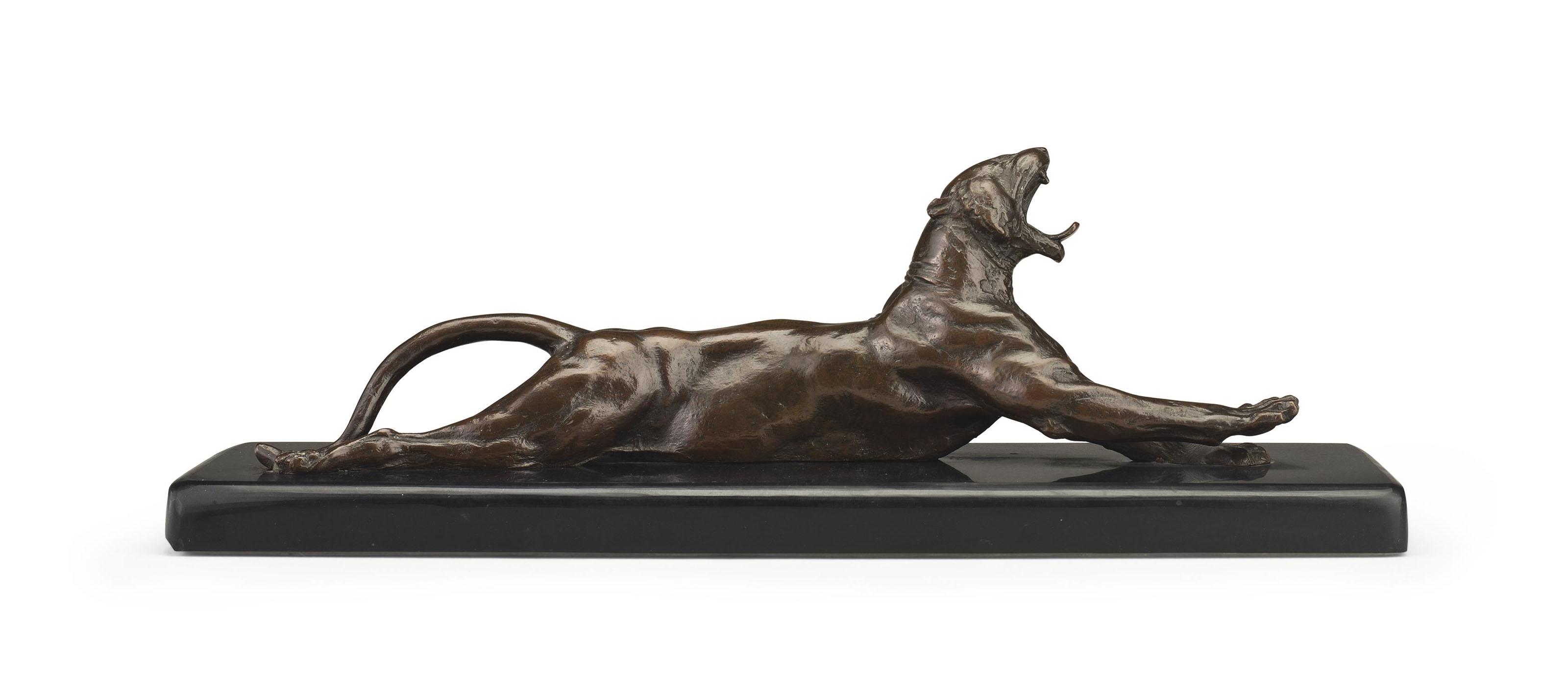 Anna Vaughn Hyatt Huntington - \'Yawning Tiger\'