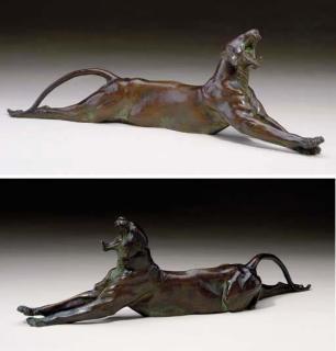 Anna Vaughn Hyatt Huntington - \'Yawning Tiger\'