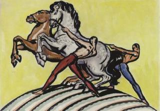 Anna Zinkeisen - Circus Horses