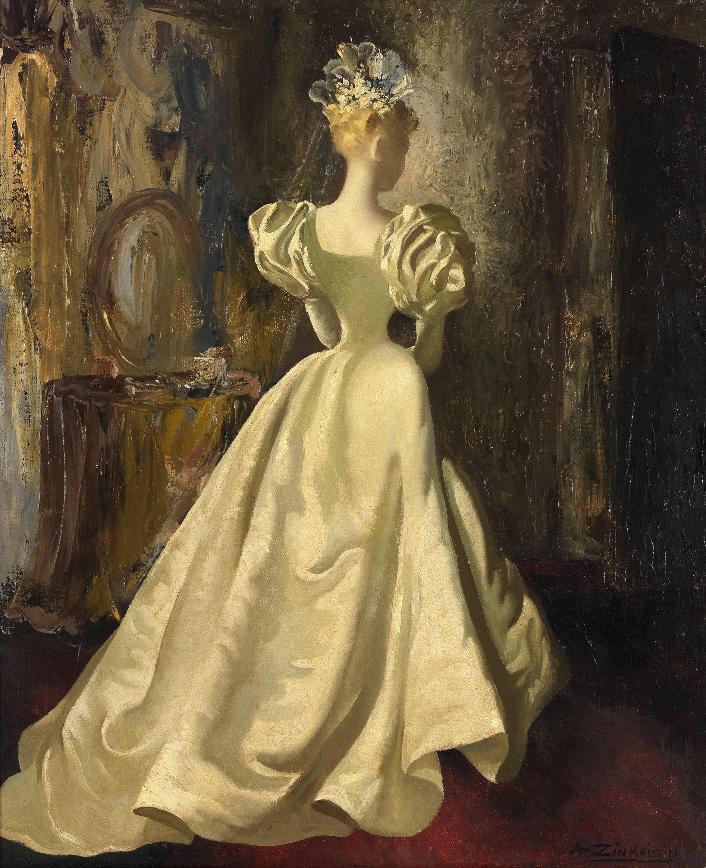 Anna Zinkeisen - The Wedding Dress