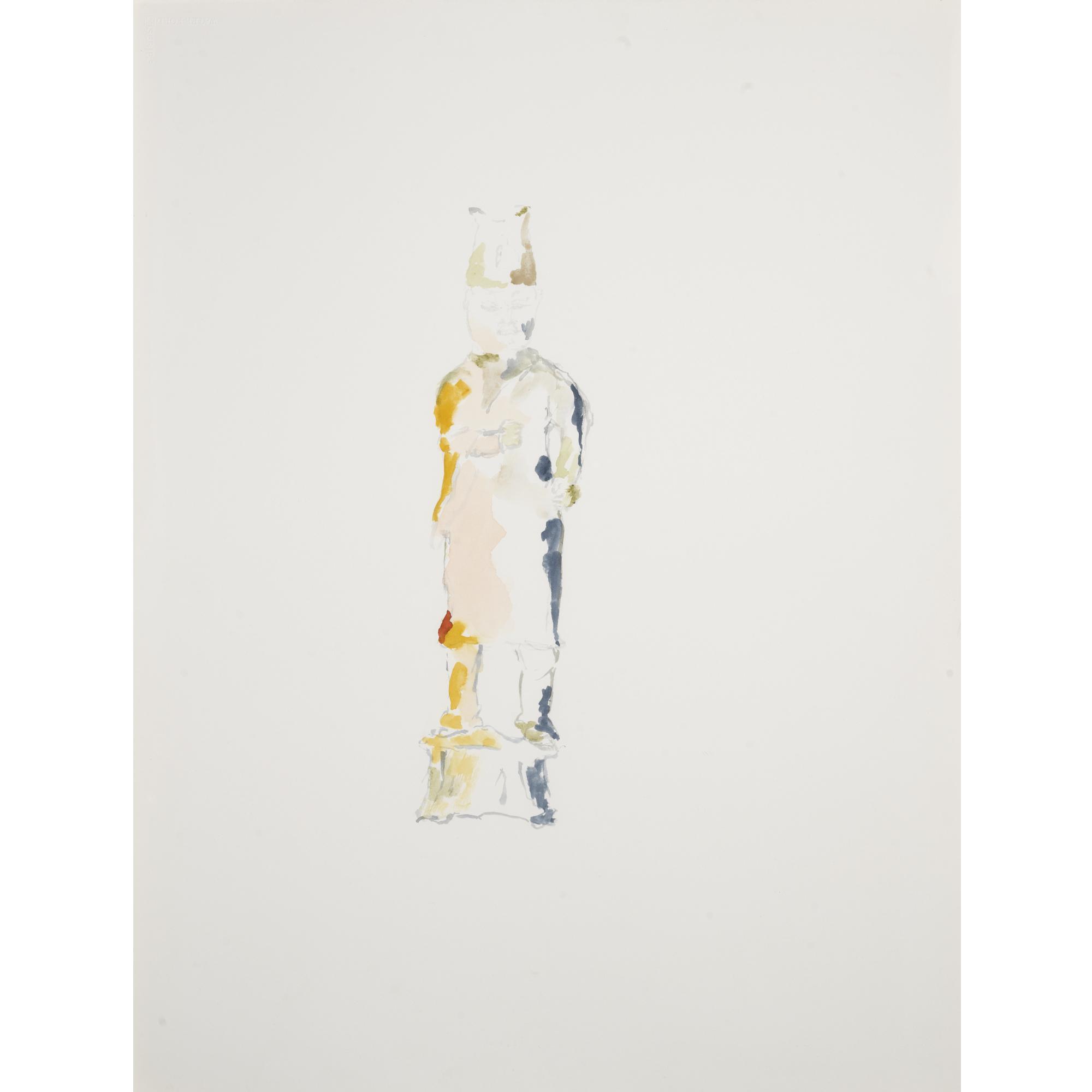 Anne Chu - Study For Warrior With Clenched Fists