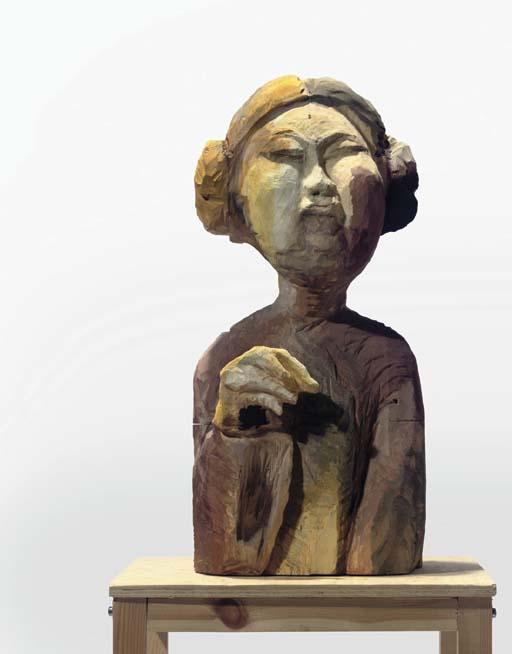 Anne Chu - Woman With Pigtails