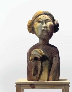 Anne Chu - Woman With Pigtails