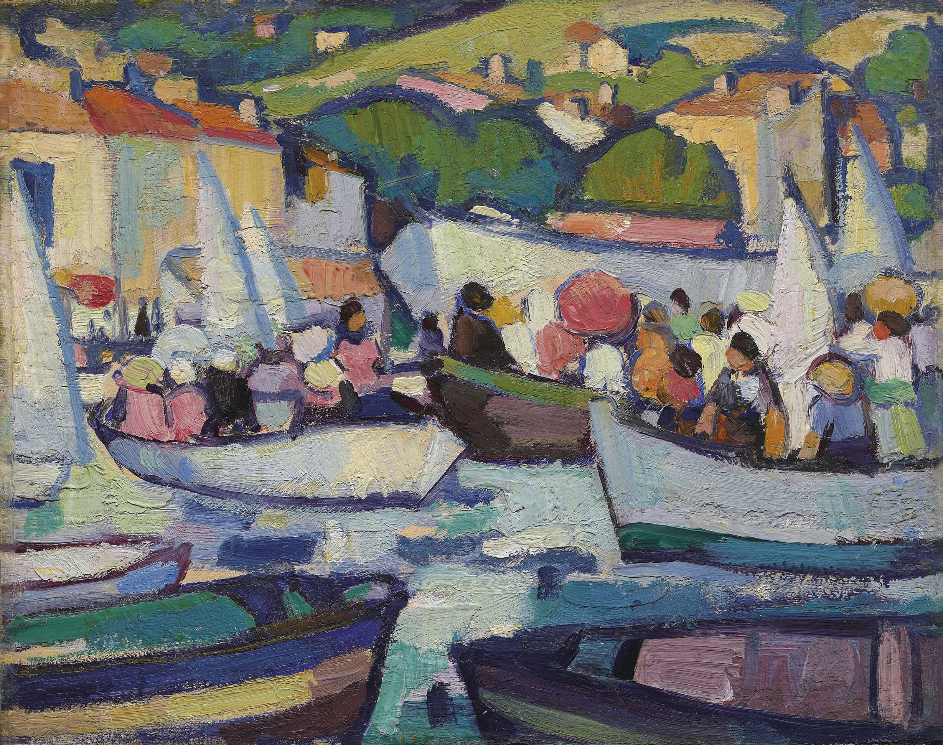 Anne Estelle Rice - Regatta Day