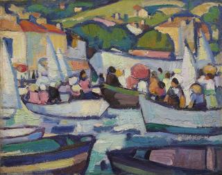 Anne Estelle Rice - Regatta Day