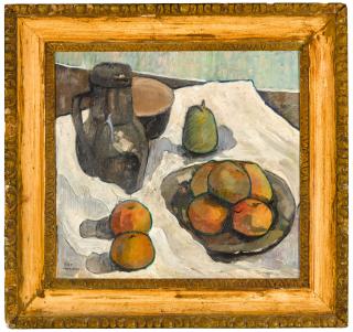Anne Estelle Rice - Still Life Of Fruit And A Pitcher