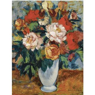 Anne Estelle Rice - Still Life Of Roses