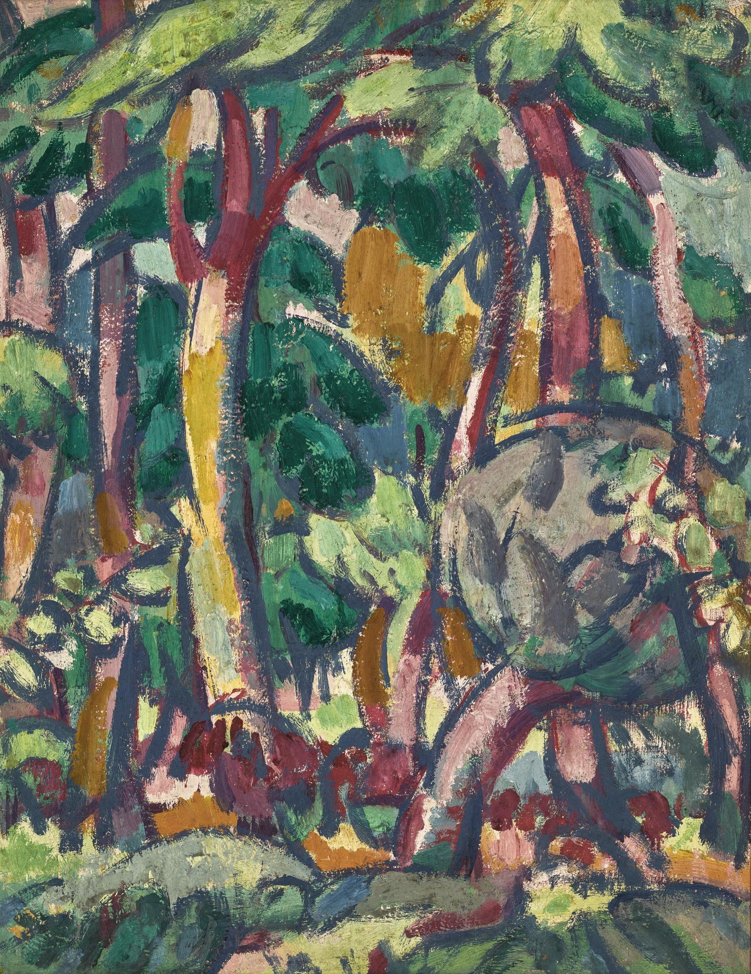 Anne Estelle Rice - Tall Trees