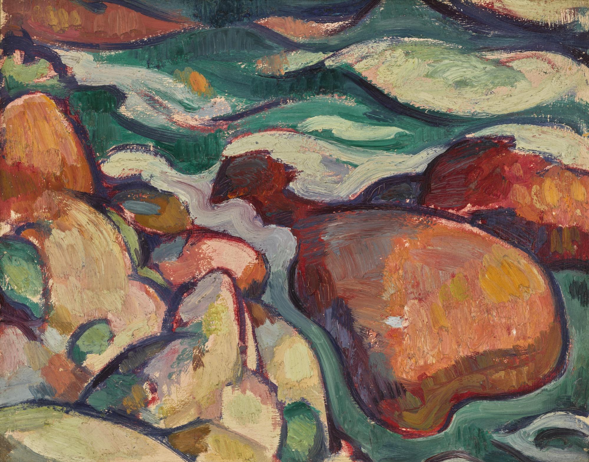 Anne Estelle Rice - Whale Rock