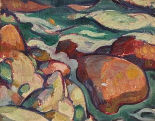 Anne Estelle Rice - Whale Rock