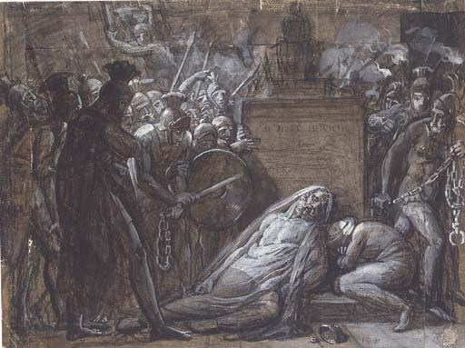 Anne-Louis Girodet de Roucy-Trioson - The death of Hannibal