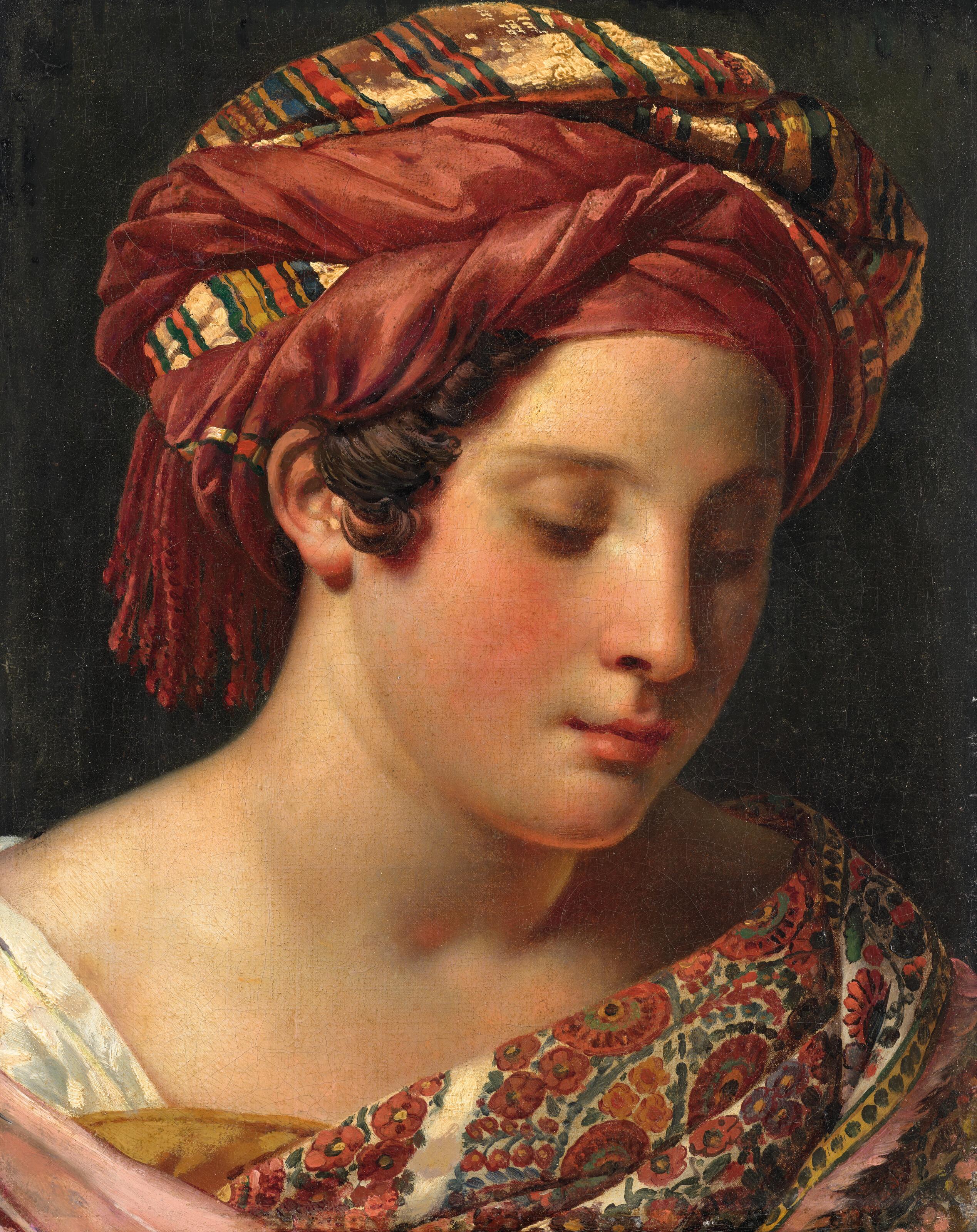 Anne-Louis Girodet-Trioson - L\'Odalisque